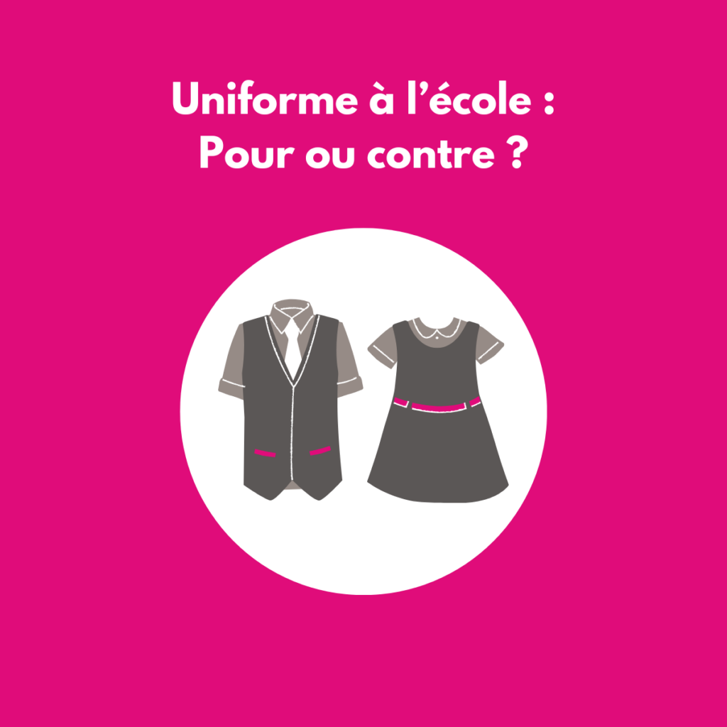 uniforme à l'école bonne ou mauvaise idee